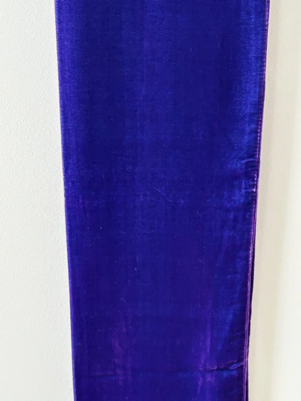 Purple Velvet Scarf